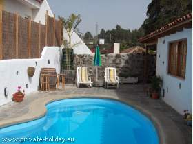 Ferienhaus mit Privatpool und Grill in Icod de los Vinos