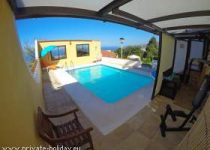 Studio mit schöner Dachterrasse und Pool bei Puerto de la Cruz